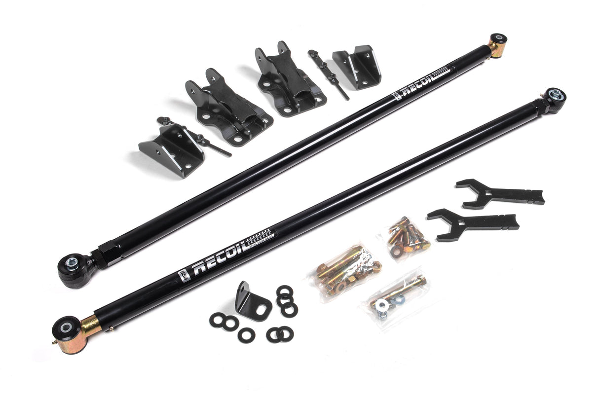 Recoil Traction Bar Kit - Ford F250/F350 Super Duty (17-24) W/ 3.5-4 In Axle BDS Suspension Suspension Traction Bar Bracket  AXOPROS