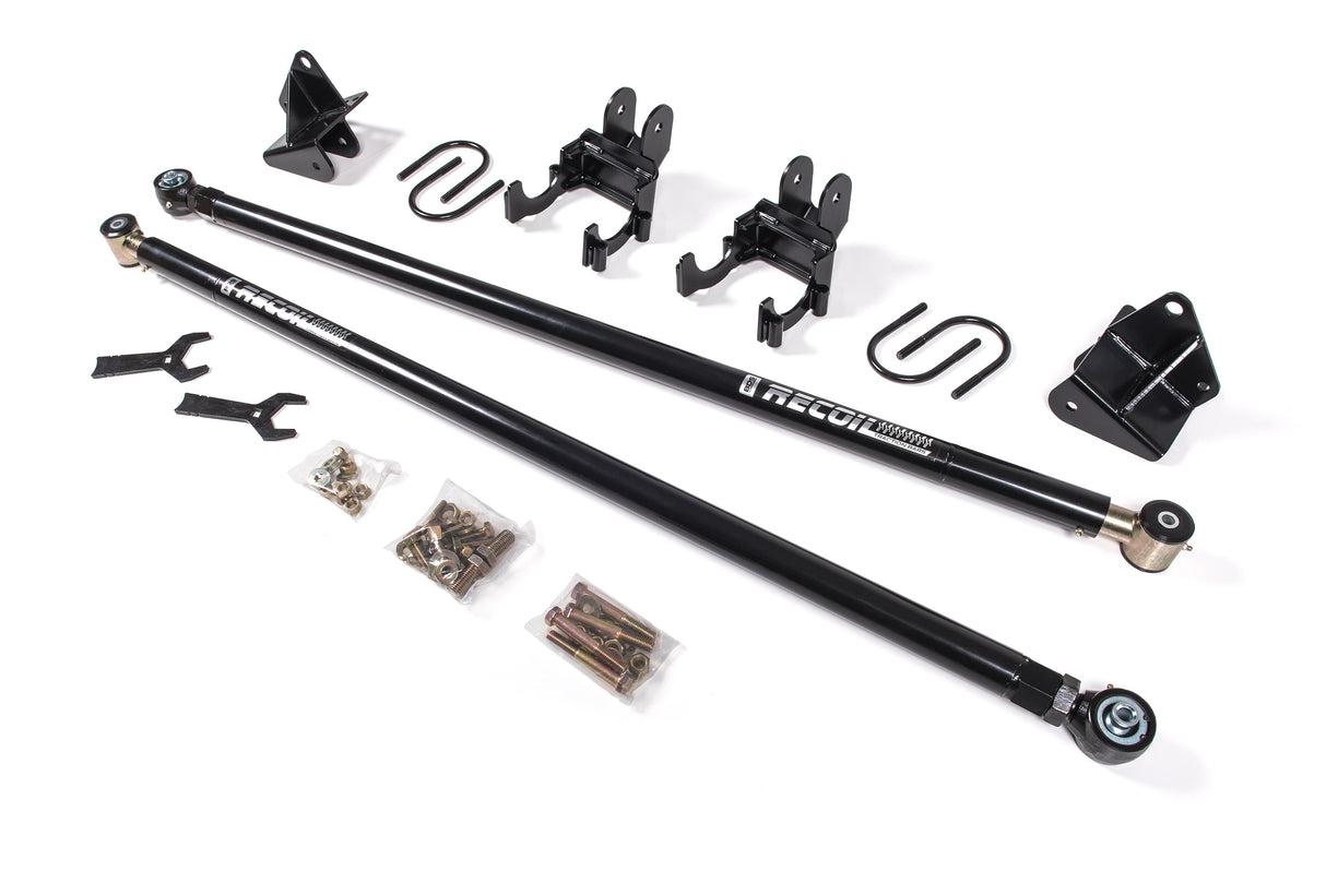 Recoil Traction Bar Kit - Ford F250/F350 Super Duty (99-16) - Short Bed BDS Suspension Suspension Traction Bar Bracket  AXOPROS