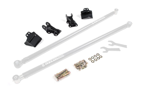 Recoil Traction Bar Mounting Kit - Chevy Silverado And GMC Sierra 1500 (88-06) BDS Suspension Suspension Traction Bar Bracket  AXOPROS