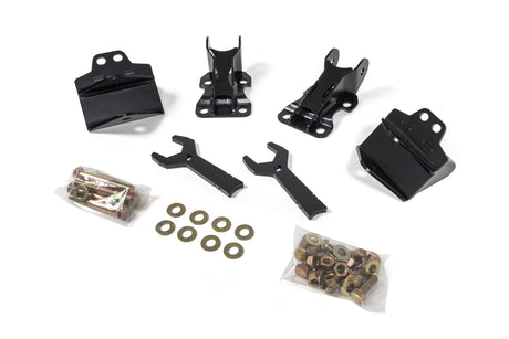 Recoil Traction Bar Mounting Kit - Chevy Silverado And GMC Sierra 2500HD / 3500HD (01-10) BDS Suspension Suspension Traction Bar Bracket  AXOPROS