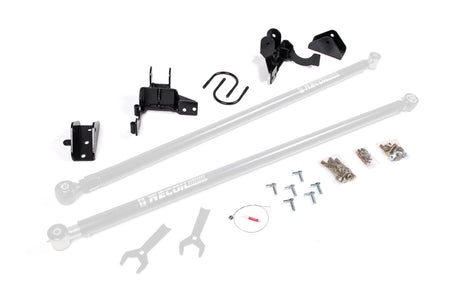 Recoil Traction Bar Mounting Kit - Chevy Silverado And GMC Sierra 2500HD / 3500HD (11-19) - SRW/DRW BDS Suspension Suspension Traction Bar Bracket  AXOPROS
