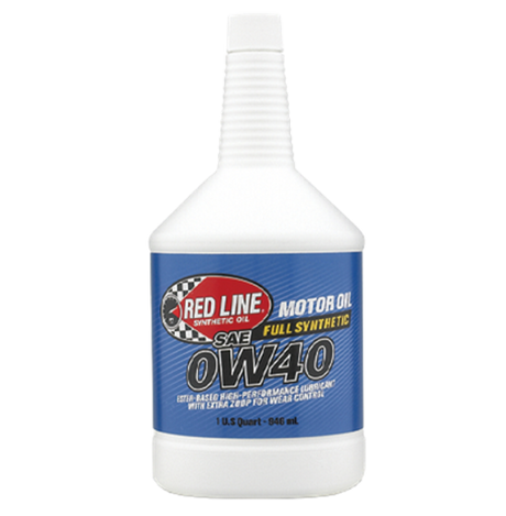 Red Line 0W40 Motor Oil - Quart Red Line Motor Oils  AXOPROS