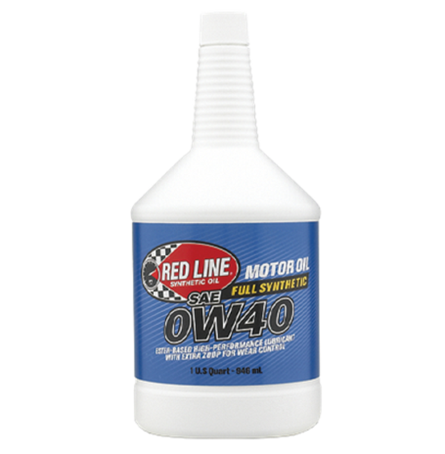 Red Line 0W40 Motor Oil - Quart Red Line Motor Oils  AXOPROS
