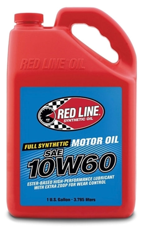 Red Line 10W60 Motor Oil - Gallon Red Line Motor Oils  AXOPROS