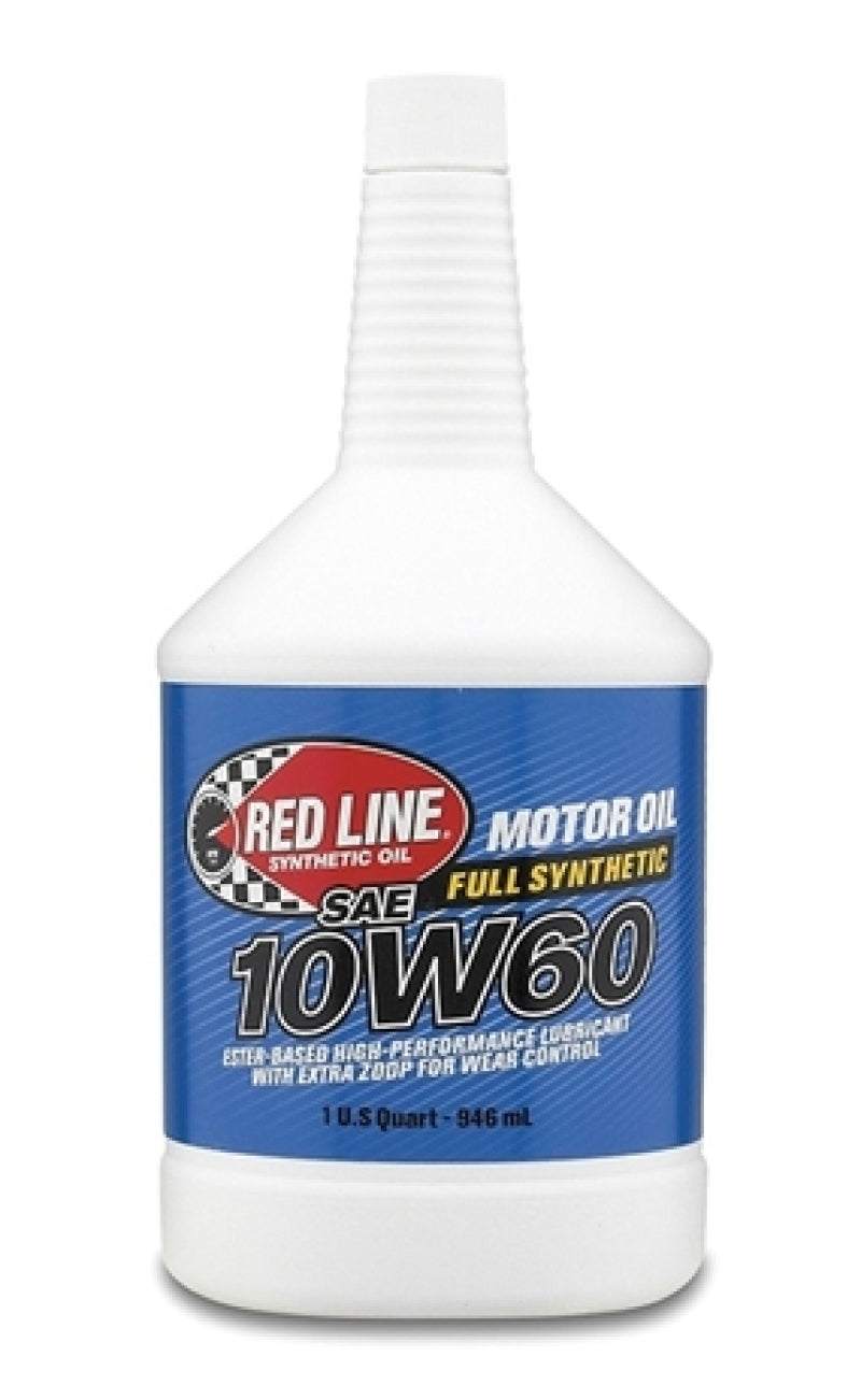 Red Line 10W60 Motor Oil - Quart Red Line Motor Oils  AXOPROS