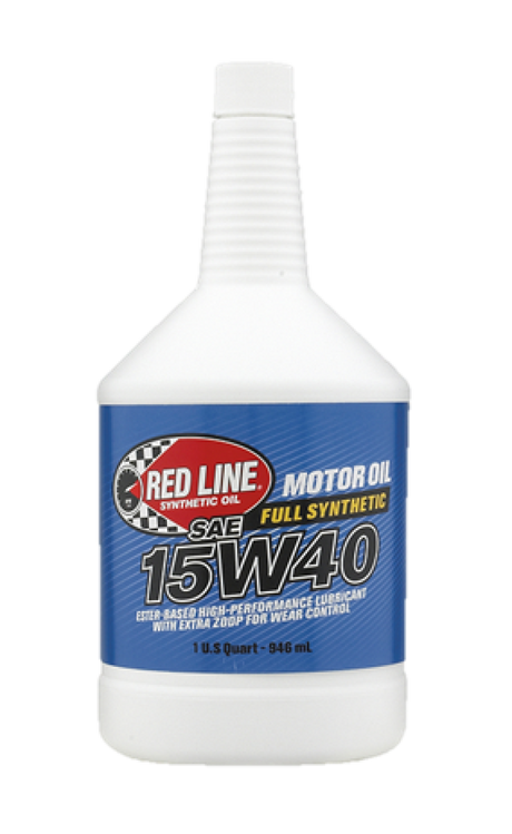 Red Line 15W40 Diesel Oil - Quart Red Line Motor Oils  AXOPROS