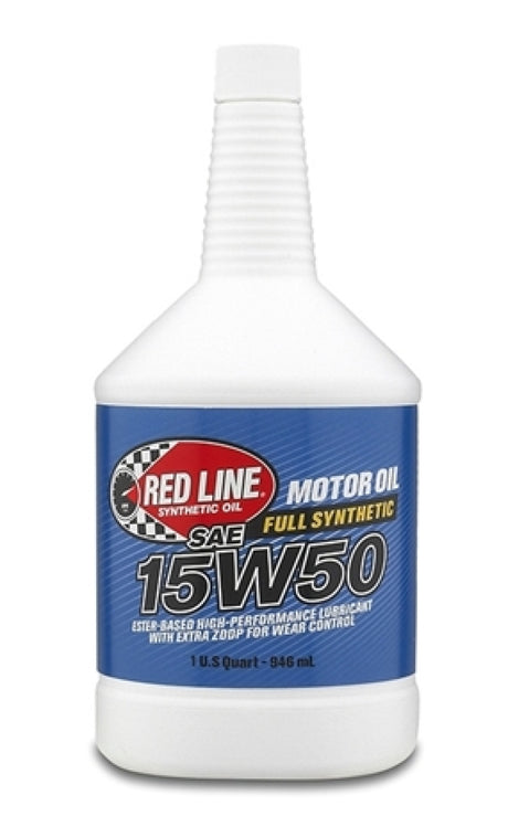 Red Line 15W50 Motor Oil - Quart Red Line Motor Oils  AXOPROS