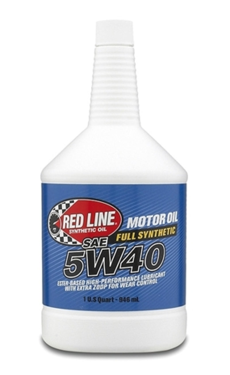 Red Line 5W40 Motor Oil - Quart Red Line Motor Oils  AXOPROS