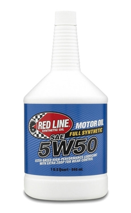 Red Line 5W50 Motor Oil - Quart Red Line Motor Oils  AXOPROS