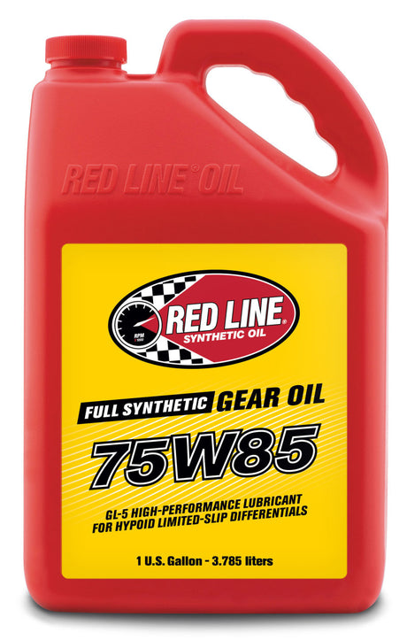 Red Line 75W85 GL-5 Gear Oil - Gallon Red Line Gear Oils  AXOPROS