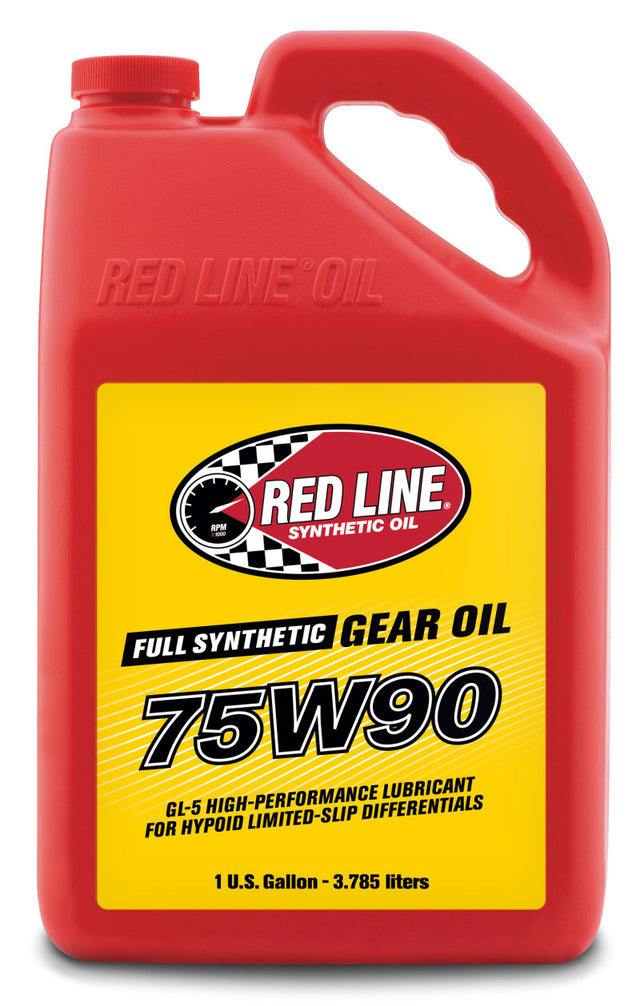 Red Line 75W90 GL-5 Gear Oil - Gallon Red Line Gear Oils  AXOPROS