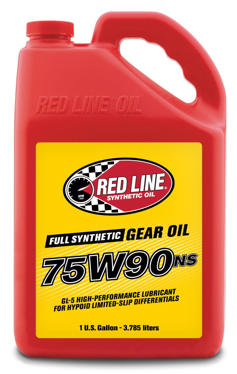 Red Line 75W90NS GL-5 Gear Oil - Gallon Red Line Gear Oils  AXOPROS