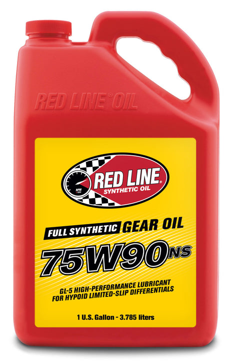 Red Line 75W90NS GL-5 Gear Oil - Gallon Red Line Gear Oils  AXOPROS