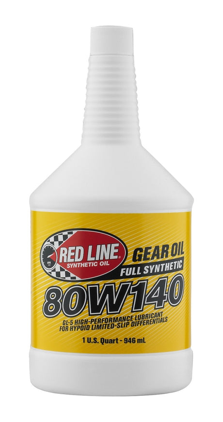 Red Line 80W140 GL-5 Gear Oil - Quart Red Line Gear Oils  AXOPROS