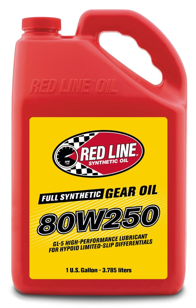 Red Line 80W250 GL-5 Gear Oil - Gallon Red Line Gear Oils  AXOPROS