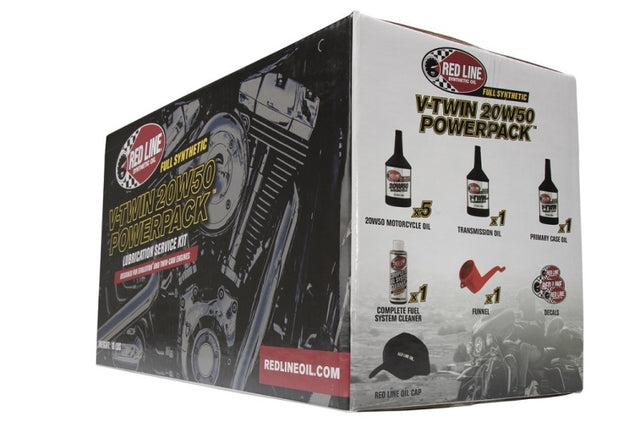 Red Line Big Twin 20W50 PowerPack Red Line Motor Oils  AXOPROS