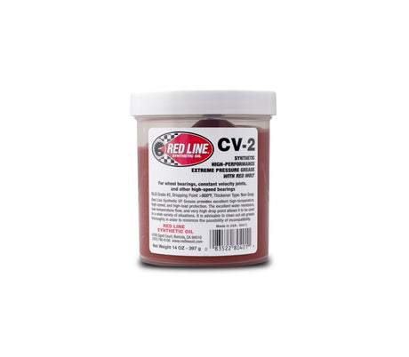 Red Line CV-2 Grease w/Moly - 14oz. Jar Red Line Gear Oils  AXOPROS