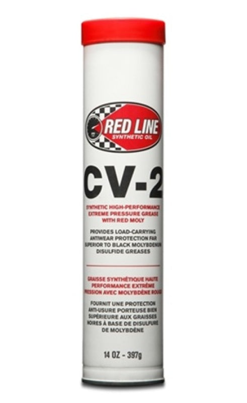 Red Line CV-2 Grease w/Moly - 14oz. Tube Red Line Gear Oils  AXOPROS
