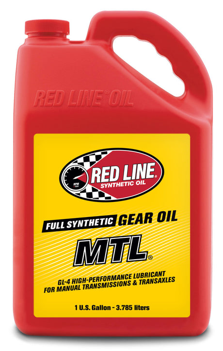 Red Line MTL 75W80 GL-4 Gear Oil - Gallon Red Line Gear Oils  AXOPROS