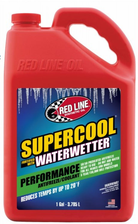 Red Line Supercool Coolant Performance 50/50 Mix - Gallon Red Line Coolants  AXOPROS