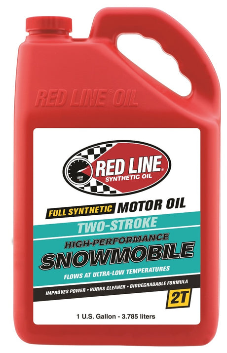 Red Line Two-Cycle Snowmobile Oil - Gallon Red Line Motor Oils  AXOPROS