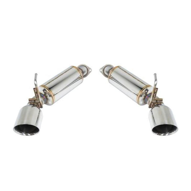 Remark 09-19 Nissan 370z Axle Back Exhaust w/Stainless Double Wall Tip Remark Axle Back  AXOPROS