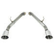 Remark 2014+ Infiniti Q50 Axle Back Exhaust w/Stainless Steel Single Wall Tip Remark Axle Back  AXOPROS