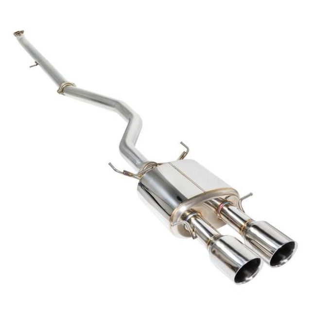 Remark 2017 Civic Si 4 Door Sedan Cat Back Exhaust w/Stainless Double Wall Tip (Not Resonated) Remark Catback  AXOPROS