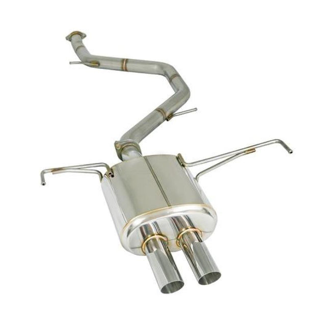 Remark 2019+ Toyota Corolla Hatchback Cat-Back Remark Exhaust w/Stainless Polished Tip Remark Catback  AXOPROS