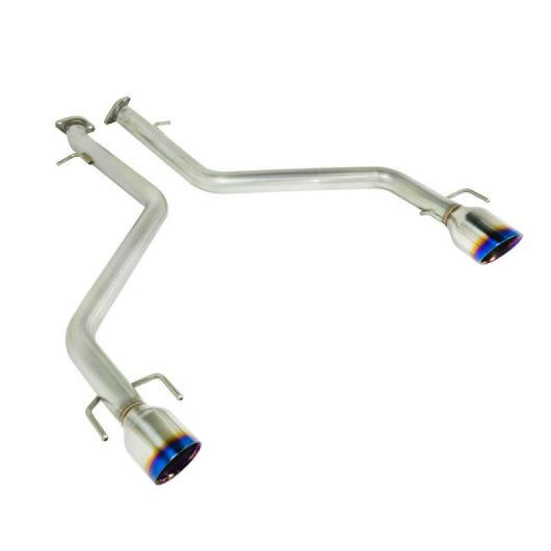 Remark 2021+ Lexus IS350 Axle Back Exhaust w/Burnt Double Wall Tip Remark Axle Back  AXOPROS