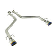 Remark 2021+ Lexus IS350 Axle Back Exhaust w/Burnt Single Wall Tip Remark Axle Back  AXOPROS