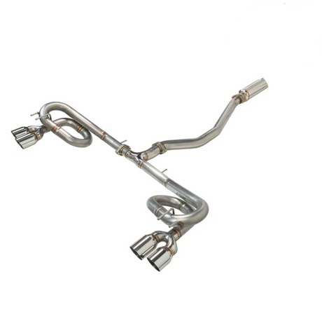 Remark 2022+ Honda Civic Hatchback Sport Touring FL1 (Link Loop) Catback Exhaust Stainless Steel Tip Remark Catback  AXOPROS