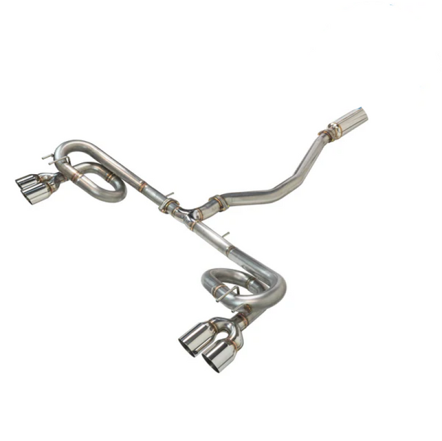 Remark 2022+ Honda Civic Hatchback Sport Touring FL1 (Link Loop) Catback Exhaust Stainless Steel Tip Remark Catback  AXOPROS