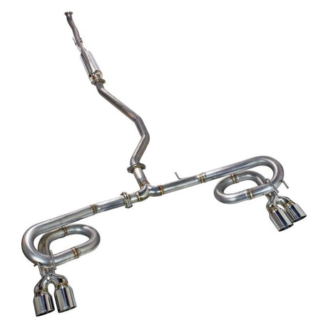 Remark 2022+ Honda Civic Sport Hatchback FL2 (Link Loop) Catback Exhaust Stainless Steel Tip Remark Catback  AXOPROS