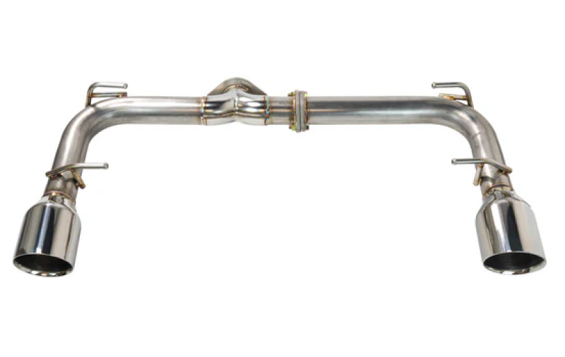 Remark 2022+ Subaru BRZ/Toyota GR86 Axle Back Exhaust w/Stainless Steel Double Wall Tip Remark Axle Back  AXOPROS