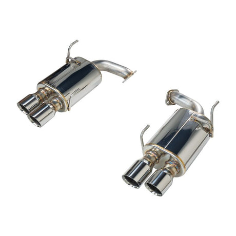Remark 2022+ Subaru WRX VB Axle Back Exhaust w/Burnt Stainless Steel Dual Wall Tip Remark Axle Back  AXOPROS