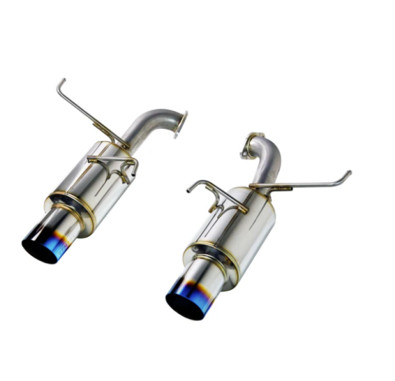 REMARK 2022+ Subaru WRX VB Axleback Exhaust - Dual R1 Spec Burnt Stainless Remark Axle Back  AXOPROS