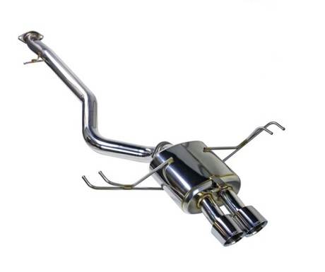 REMARK 2022+ Toyota GR Corolla Catback Exhaust - Dual Tips Center Exit (SS) Remark Catback  AXOPROS