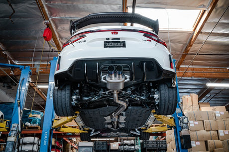 Remark 2023+ Honda Civic Type-R (FL5) Sports Touring Catback Titanium Exhaust/SUS304 Front Pipe Remark Catback  AXOPROS