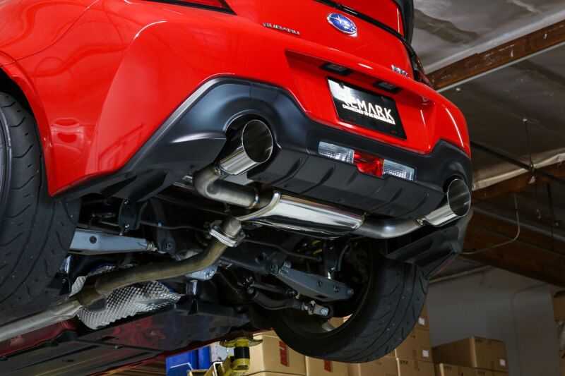 Remark 22+ Subaru BRZ/Toyota GR86 Axle-Back Exhaust - Stainless Single Wall Tips Remark Axle Back  AXOPROS