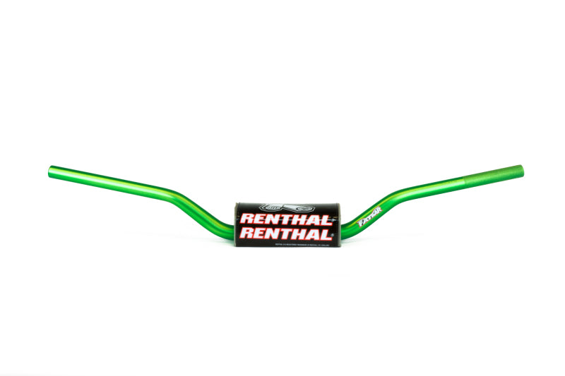 Renthal 04-20 Honda/Kawasaki RC Fatbar - Green Renthal Handlebars  AXOPROS