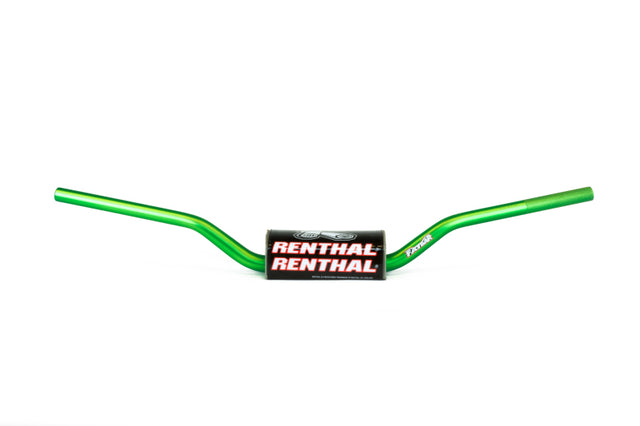 Renthal 04-20 Honda/Kawasaki RC Fatbar - Green Renthal Handlebars  AXOPROS