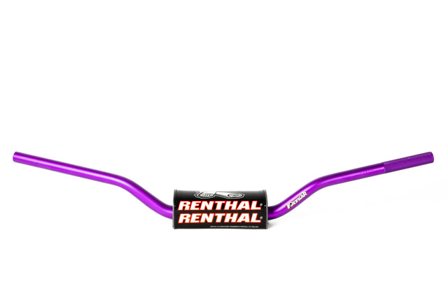 Renthal RC/ 04-18 Honda CRF/ 06-20 Kawasaki KX/ KXF Fatbar - Purple Renthal Handlebars  AXOPROS