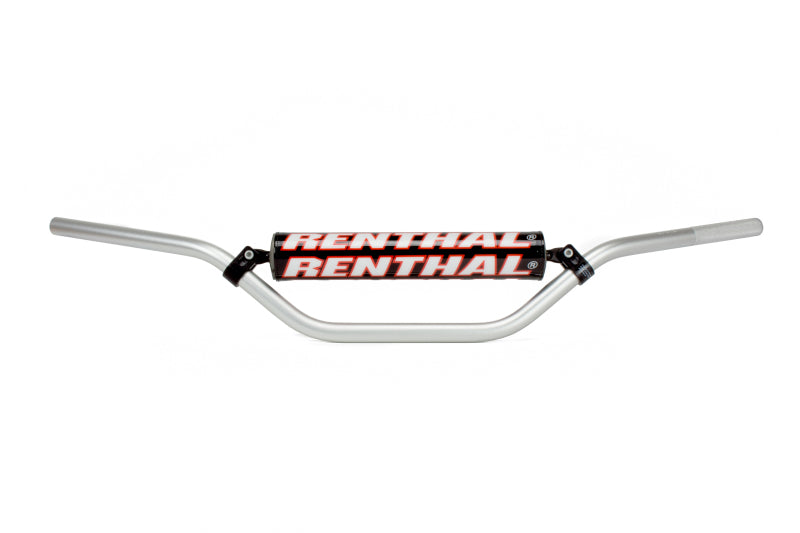 Renthal Enduro High 7/8 in. Handlebar - Silver Renthal Handlebars  AXOPROS