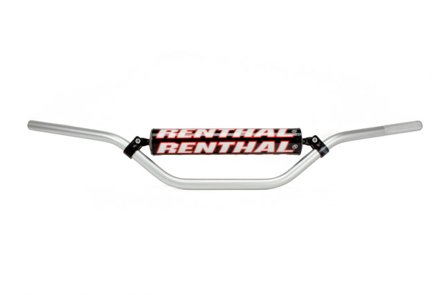 Renthal Enduro High 7/8 in. Handlebar - Silver Renthal Handlebars  AXOPROS