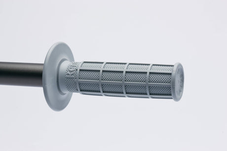 Renthal MX Grips Soft Full Waffle - Light Grey Renthal Grips  AXOPROS