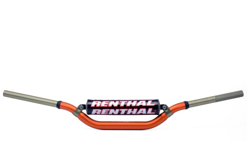 Renthal RC/ 04+ Honda CRF/ 06+ Kawasaki KX/ KXF Twinwall Pad - Orange Renthal Handlebars  AXOPROS