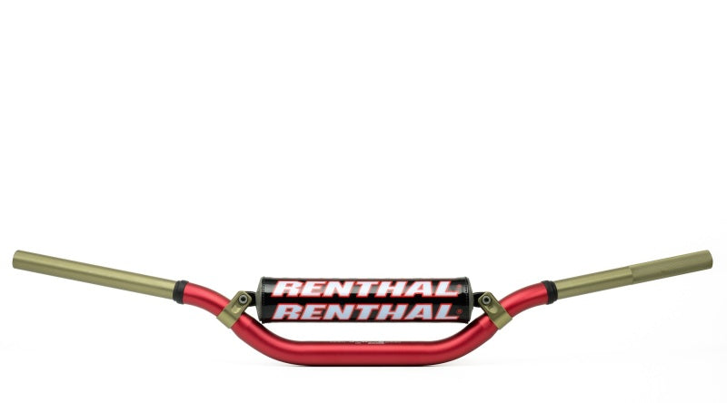 Renthal RC/ 04+ Honda CRF/ 06+ Kawasaki KX/ KXF Twinwall Pad - Red Renthal Handlebars  AXOPROS