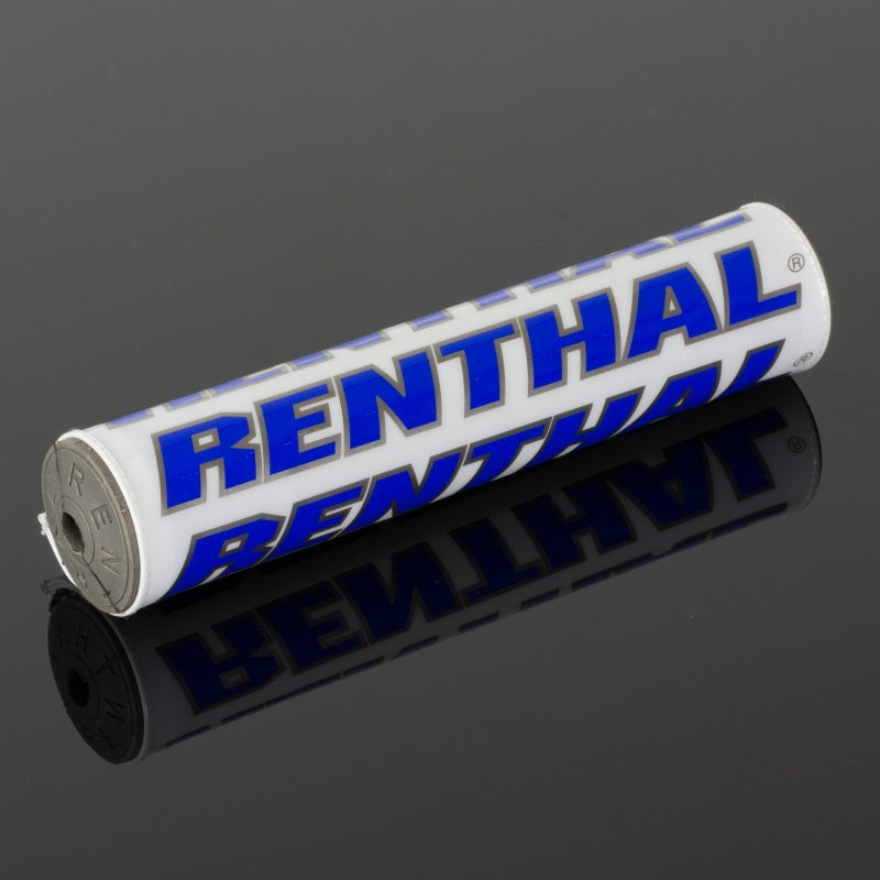 Renthal SX Pad 10 in. White/Silver/ Blue Renthal Bar Pads  AXOPROS