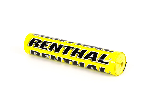 Renthal SX Pad 10 in. - Yellow/ Yellow Renthal Bar Pads  AXOPROS